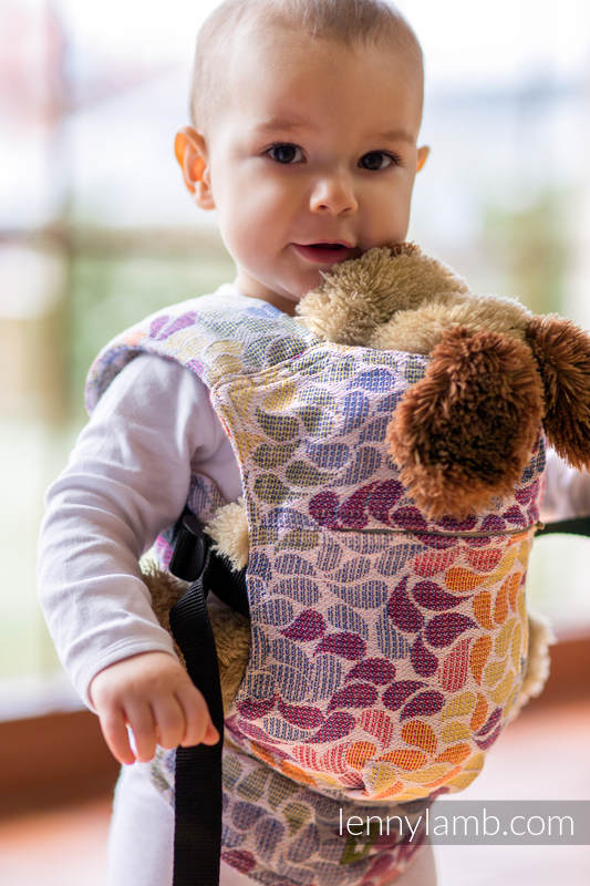 Porte-bébé pour poupée fait de tissu tissé, 100 % coton - COLORS OF LIFE