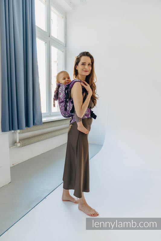 LennyPreschool - verstelbare draagzak, Maat Preschool, WILD FLOWERS  #babywearing