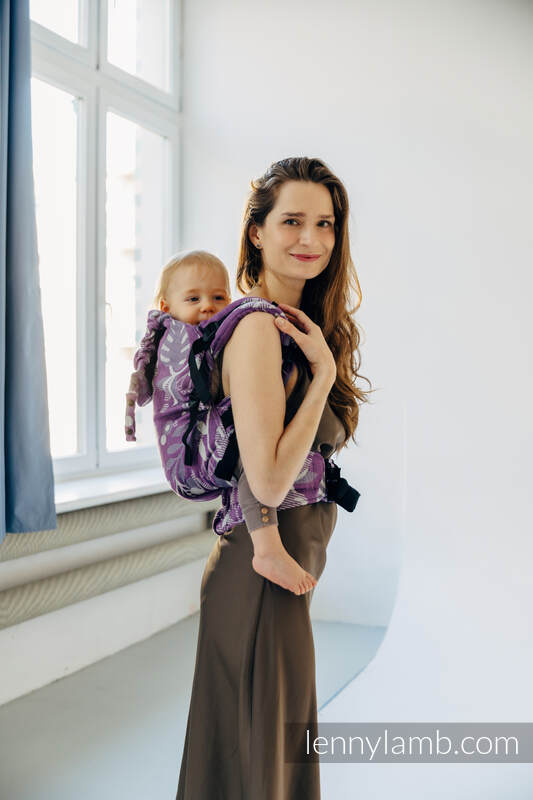 LennyPreschool - verstelbare draagzak, Maat Preschool, WILD FLOWERS  #babywearing