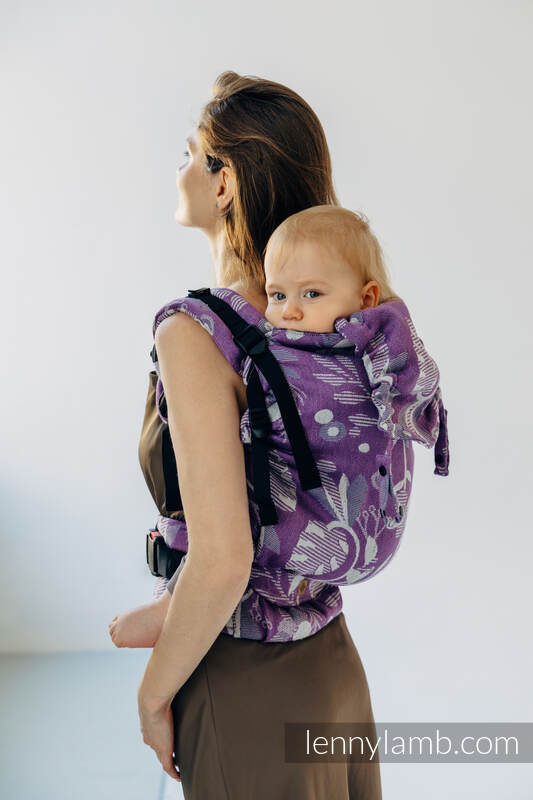 LennyPreschool - verstelbare draagzak, Maat Preschool, WILD FLOWERS  #babywearing