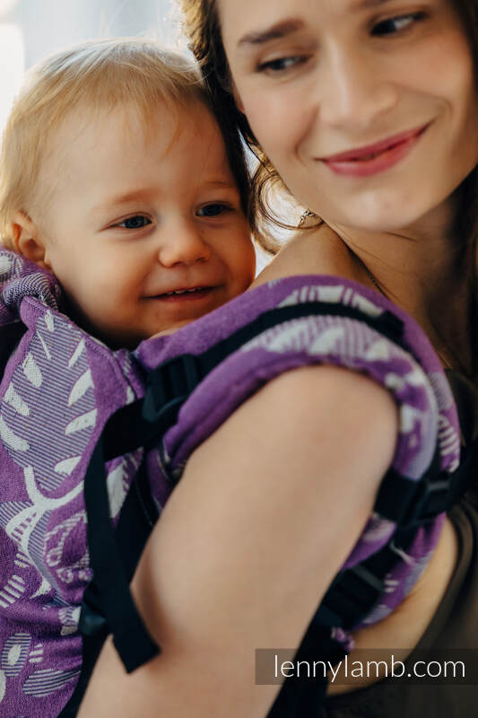 LennyPreschool - verstelbare draagzak, Maat Preschool, WILD FLOWERS  #babywearing