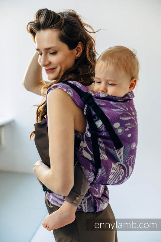 LennyPreschool - verstelbare draagzak, Maat Preschool, WILD FLOWERS  #babywearing