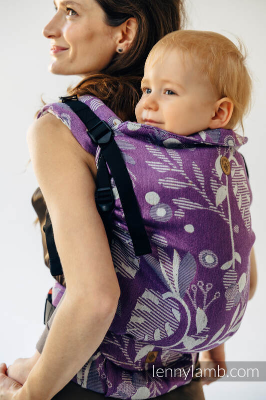 LennyPreschool - verstelbare draagzak, Maat Preschool, WILD FLOWERS  #babywearing