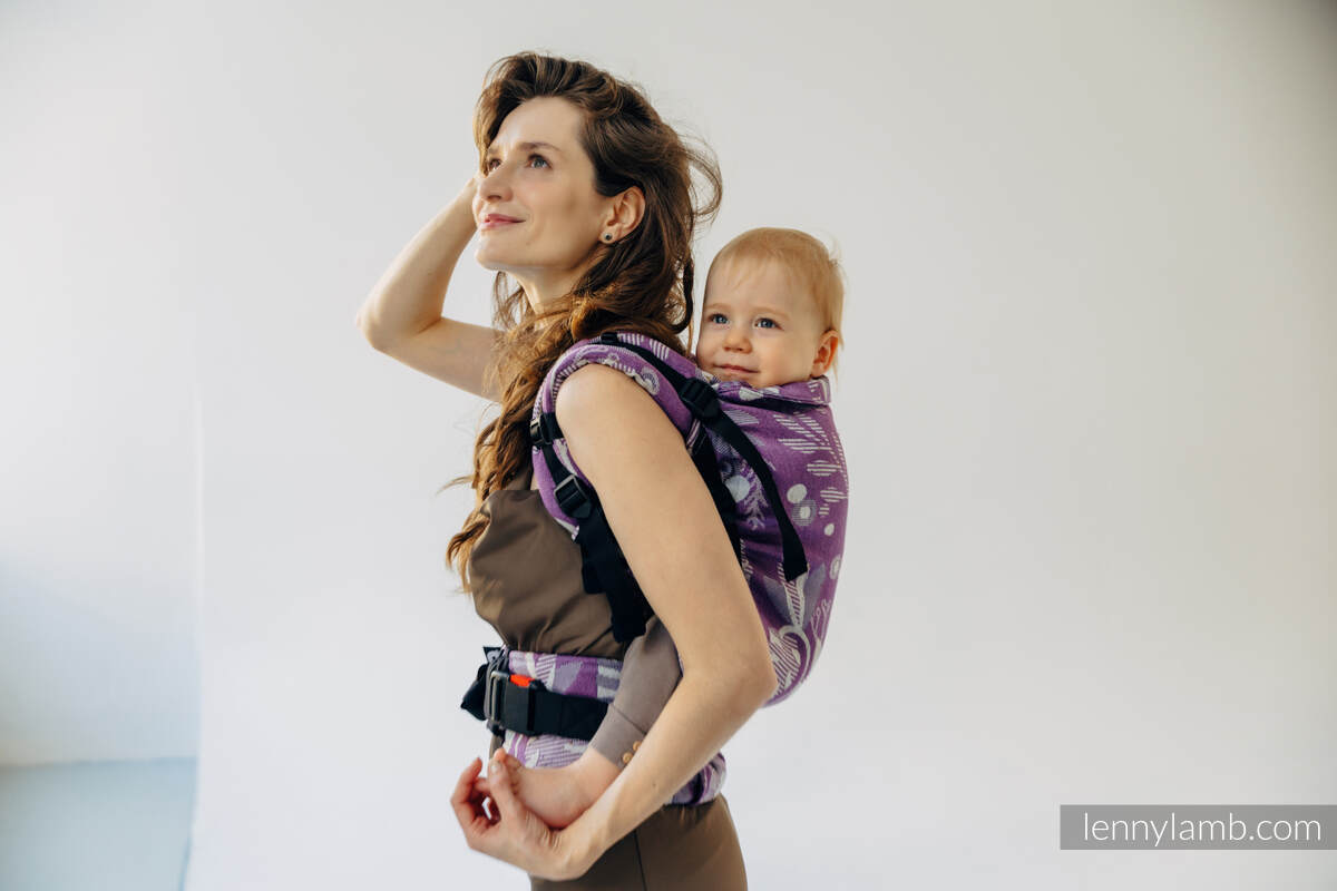 LennyPreschool - verstelbare draagzak, Maat Preschool, WILD FLOWERS  #babywearing