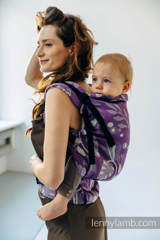 LennyPreschool - verstelbare draagzak, Maat Preschool, WILD FLOWERS  #babywearing