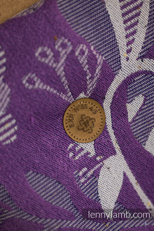 LennyLight Carrier, Standard Size, jacquard weave (39% merino wool, 28% combed cotton, 23% linen, 10% tussah silk) - EXPERIMENT no. 35 #babywearing