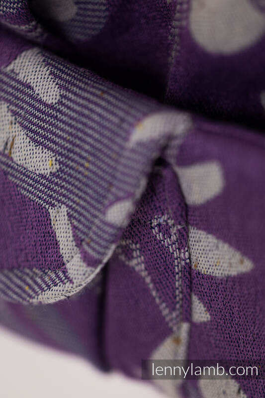 LennyLight Carrier, Standard Size, jacquard weave (39% merino wool, 28% combed cotton, 23% linen, 10% tussah silk) - EXPERIMENT no. 35 #babywearing
