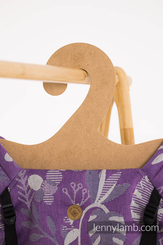 LennyLight Carrier, Standard Size, jacquard weave (39% merino wool, 28% combed cotton, 23% linen, 10% tussah silk) - EXPERIMENT no. 35 #babywearing