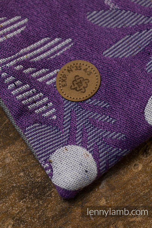 LennyLight Carrier, Standard Size, jacquard weave (39% merino wool, 28% combed cotton, 23% linen, 10% tussah silk) - EXPERIMENT no. 35 #babywearing