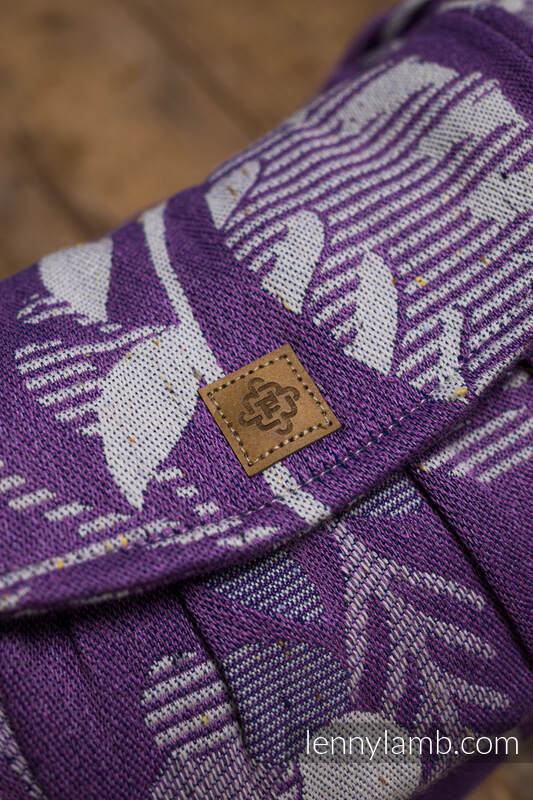 LennyLight Carrier, Standard Size, jacquard weave (39% merino wool, 28% combed cotton, 23% linen, 10% tussah silk) - EXPERIMENT no. 35 #babywearing