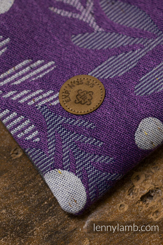 Ring Sling, Jacquard Weave (39% merino wool, 28% combed cotton, 23% linen, 10% tussah silk) with gathered shoulder - EXPERIMENT no. 35 - standard 1.8m #babywearing