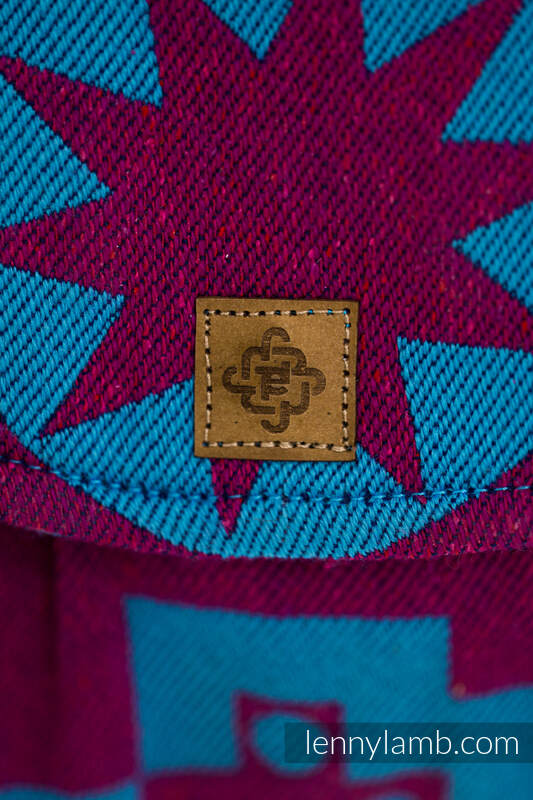 LennyPreschool Tragehilfe, Größe Preschool, Jacquardwebung (56% Merinowolle, 27% Gekämmte Baumwolle, 17% Noilseide) - EXPERIMENT no. 36  #babywearing