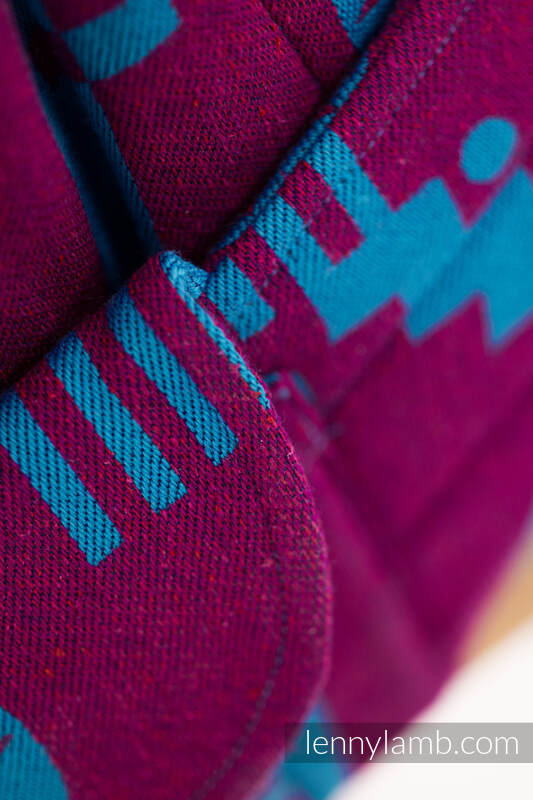 LennyPreschool Tragehilfe, Größe Preschool, Jacquardwebung (56% Merinowolle, 27% Gekämmte Baumwolle, 17% Noilseide) - EXPERIMENT no. 36  #babywearing