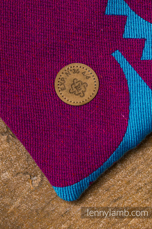 LennyPreschool Tragehilfe, Größe Preschool, Jacquardwebung (56% Merinowolle, 27% Gekämmte Baumwolle, 17% Noilseide) - EXPERIMENT no. 36  #babywearing