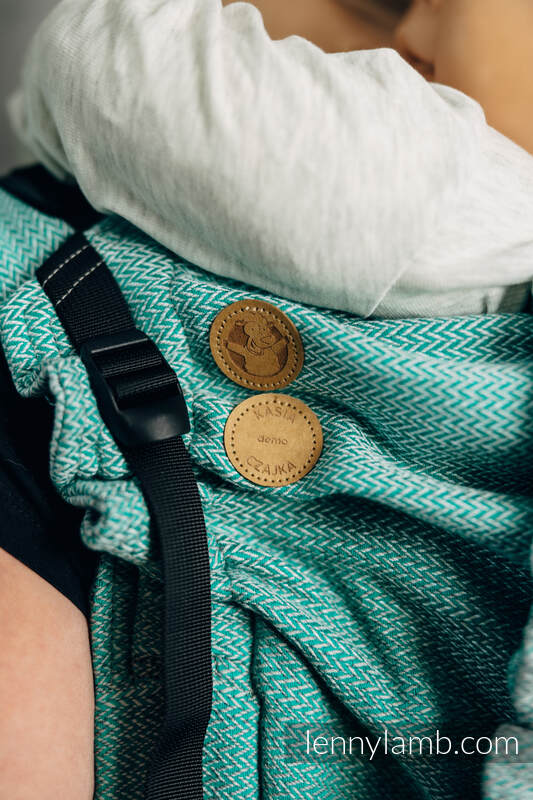 Lenny Buckle Onbuhimo PRO Tragehilfe, Größe Preschool, Fischgrätmuster (100% Baumwolle) - DIE AUSGABE FÜR PROFIS - ENTWINE #babywearing