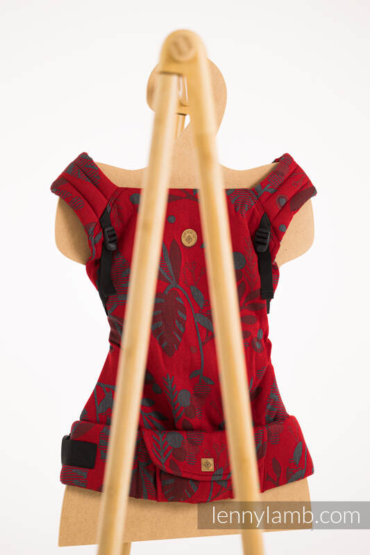 Nosidełko LennyLight z tkaniny żakardowej, rozmiar standard (45% wełna merino, 32% bawełna czesana, 23% jedwab morwowy) - EKSPERYMENT nr 38 #babywearing