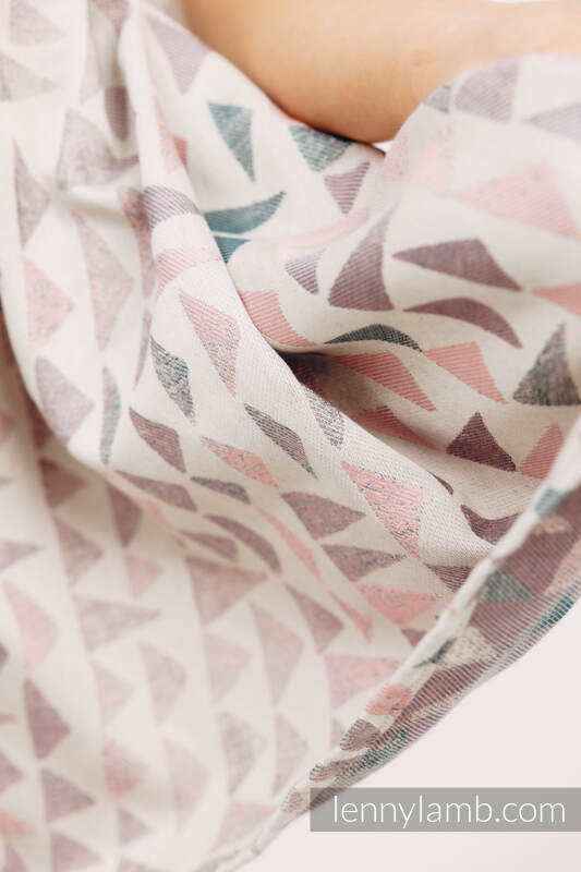 Fascia ad anelli, tessitura Jacquard (61% cotone, 39% viscosa di bamboo) - spalla aperta - EAGLE ROCKS - PEAK - taglia standard 1.8m  #babywearing