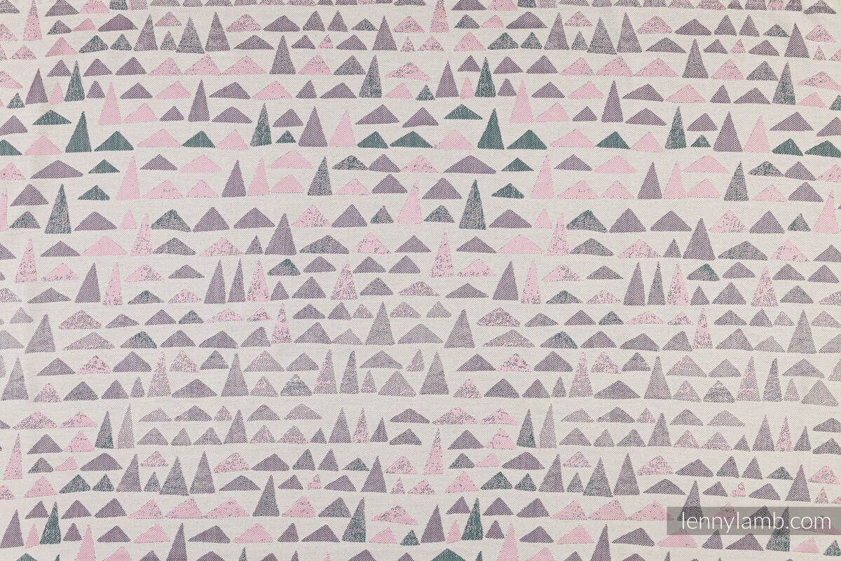 Écharpe, jacquard (61% coton, 39% Viscose de bambou) - EAGLE ROCKS - PEAK - taille M #babywearing