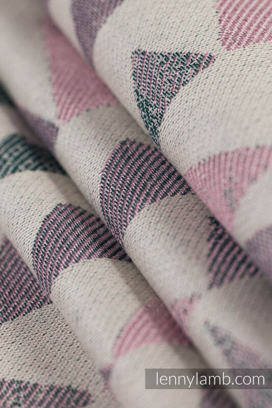 Écharpe, jacquard (61% coton, 39% Viscose de bambou) - EAGLE ROCKS - PEAK - taille M #babywearing