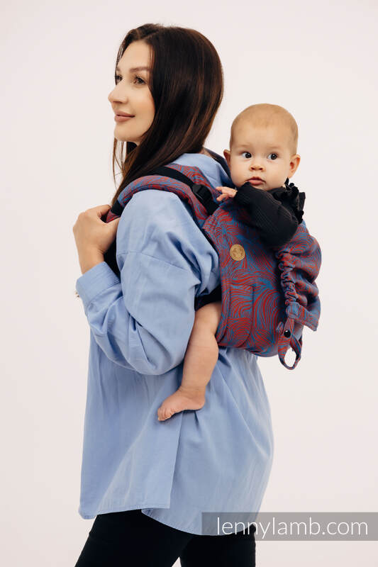 Onbuhimo – carregador de bebê sem cinto de cintura, Tamanho Padrão, RAPUNZEL - SWIRL  #babywearing