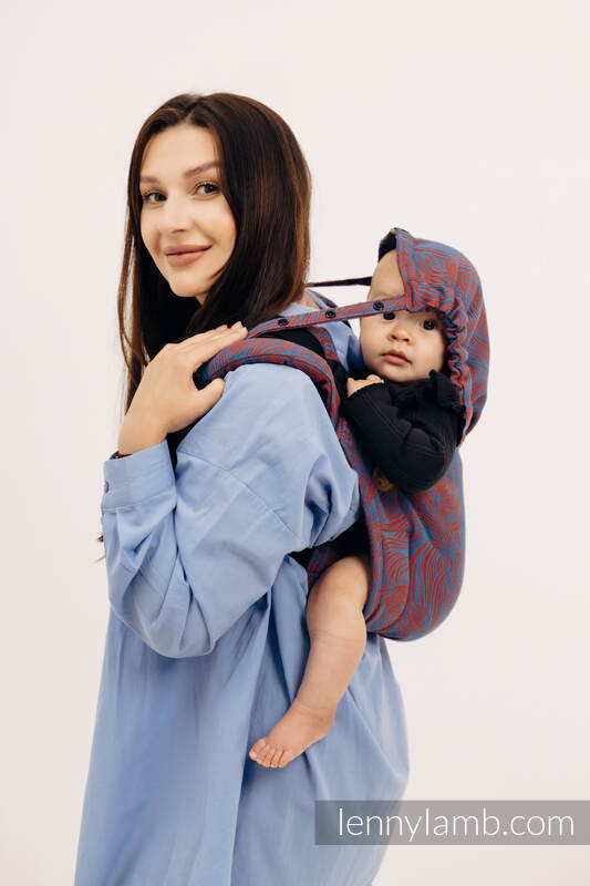 Onbuhimo – carregador de bebê sem cinto de cintura, Tamanho Toddler, RAPUNZEL - SWIRL  #babywearing