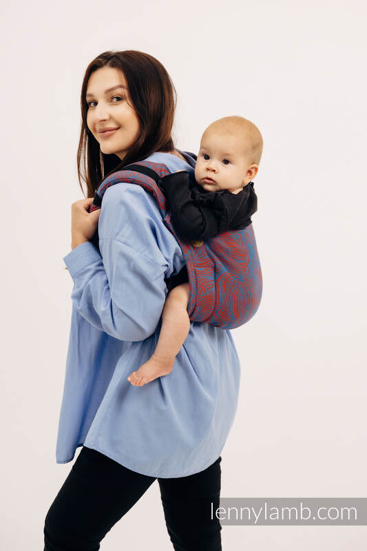 Onbuhimo – carregador de bebê sem cinto de cintura, Tamanho Padrão, RAPUNZEL - SWIRL  #babywearing