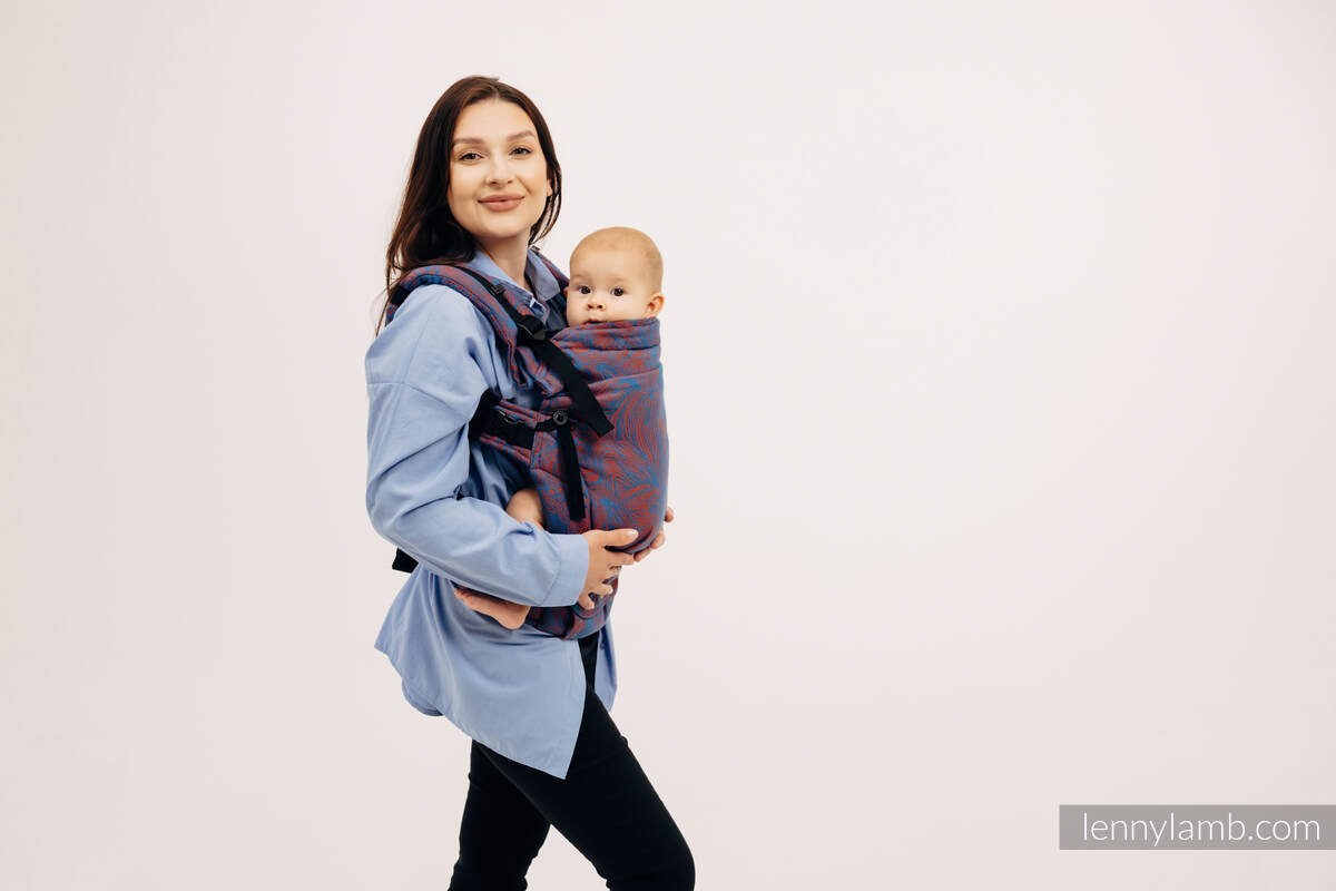 LennyUpGrade Carrier, Standard Size, jacquard weave 100% cotton - RAPUNZEL - SWIRL #babywearing