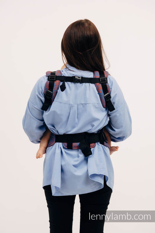LennyUpGrade Carrier, Standard Size, jacquard weave 100% cotton - RAPUNZEL - SWIRL #babywearing