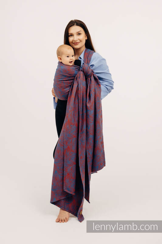 Fular tecido, Tamanho Tamanho 5 (S - 4,2 m), RAPUNZEL - SWIRL  #babywearing