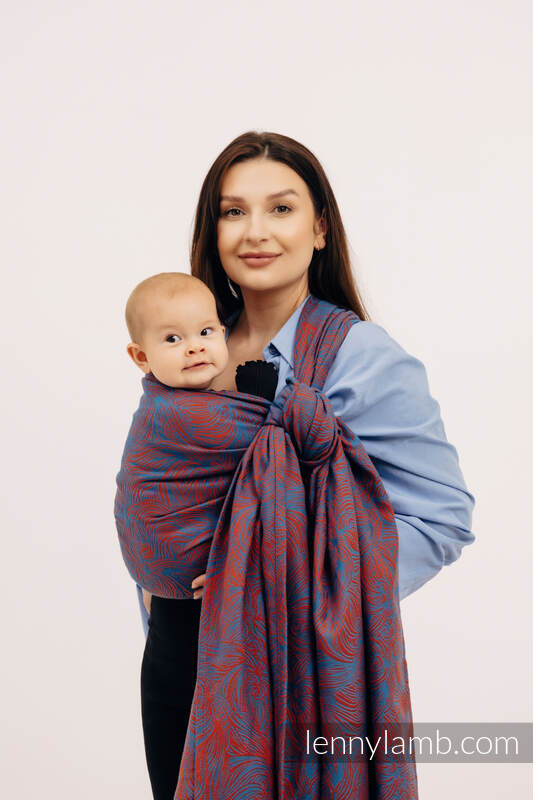Fular tecido, Tamanho Tamanho 5 (S - 4,2 m), RAPUNZEL - SWIRL  #babywearing