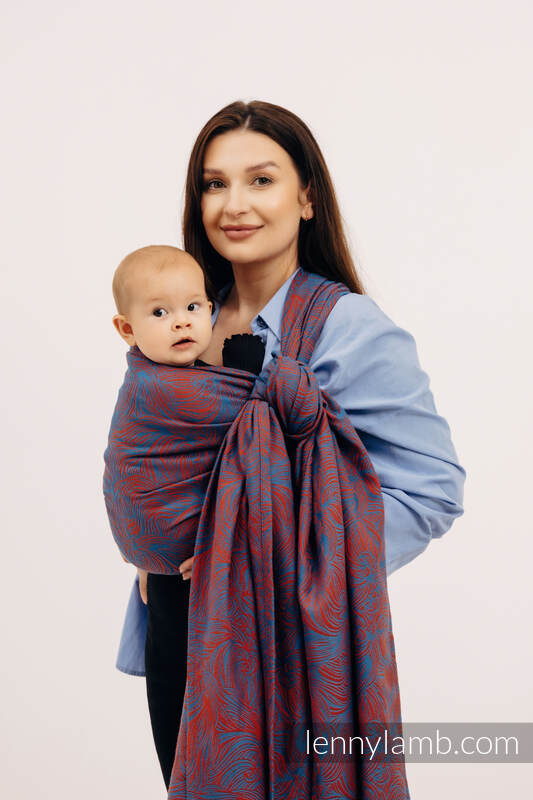 Fular tecido, Tamanho Tamanho 5 (S - 4,2 m), RAPUNZEL - SWIRL  #babywearing