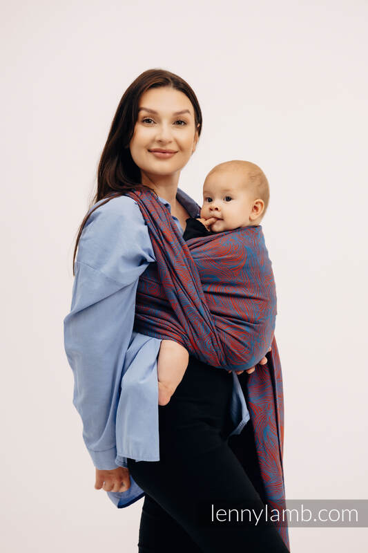 Fular tecido, Tamanho Tamanho 5 (S - 4,2 m), RAPUNZEL - SWIRL  #babywearing