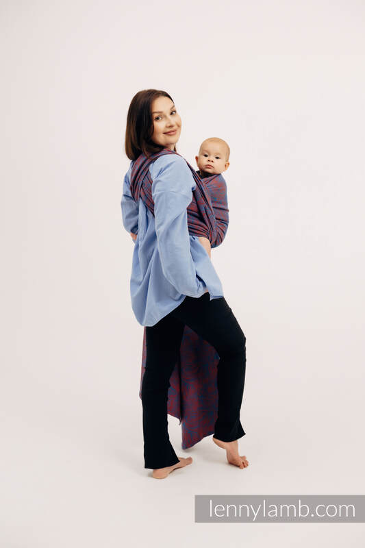 Fular tecido, Tamanho Tamanho 5 (S - 4,2 m), RAPUNZEL - SWIRL  #babywearing