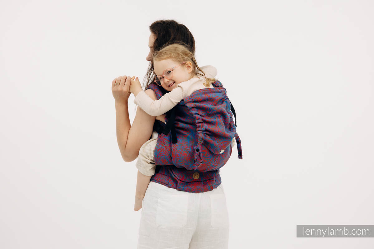 LennyPreschool - porta-bebé ajustável, Tamanho , RAPUNZEL - SWIRL  #babywearing