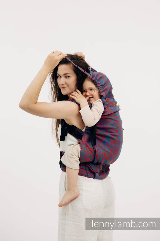 LennyPreschool - porta-bebé ajustável, Tamanho , RAPUNZEL - SWIRL  #babywearing