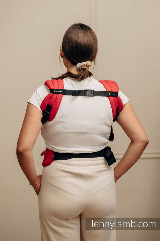 My First Baby Carrier - LennyLight, Standard Size, herringbone weave 100% cotton - LITTLE HERRINGBONE SEDONA #babywearing