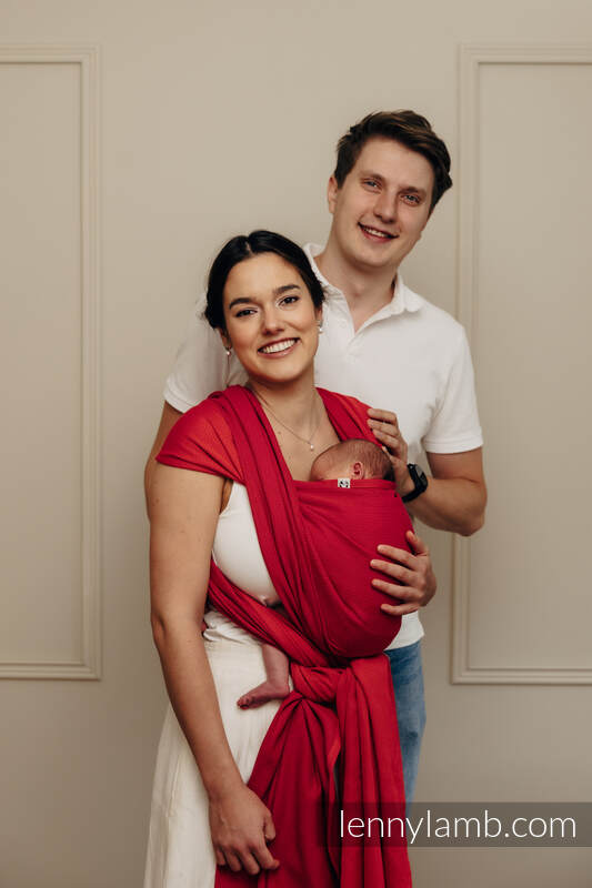 Baby Sling, Herringbone Weave (100% cotton) - LITTLE HERRINGBONE SEDONA - size XS #babywearing