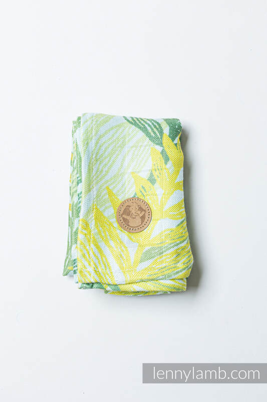 Mullwindel - RAINFOREST - LIME #babywearing