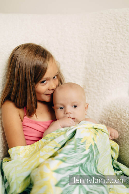 Mulldecke - RAINFOREST - LIME #babywearing