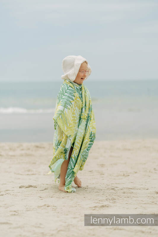 Mulldecke Maxi - RAINFOREST - LIME #babywearing