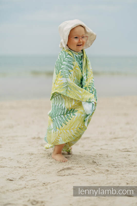Mulldecke Maxi - RAINFOREST - LIME #babywearing