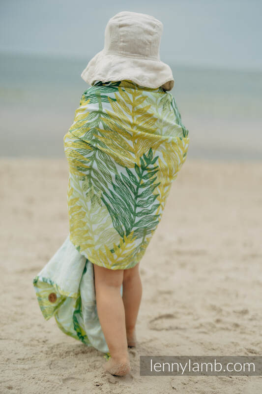 Mulldecke Maxi - RAINFOREST - LIME #babywearing