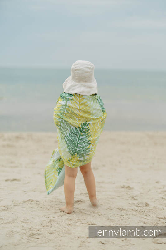 Mulldecke Maxi - RAINFOREST - LIME #babywearing
