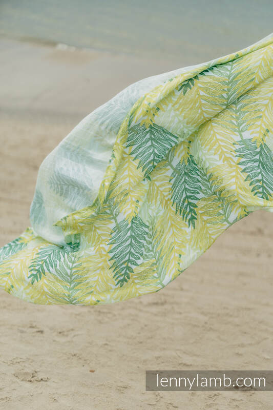 Mulldecke Maxi - RAINFOREST - LIME #babywearing