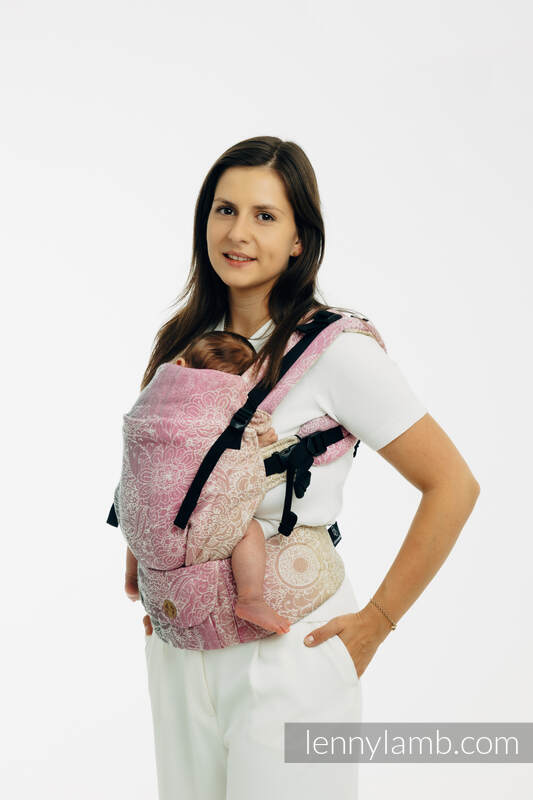 LennyUpGrade PRO - verstelbare draagzak, Maat Standaard, WILD WINE - VINEYARD  #babywearing