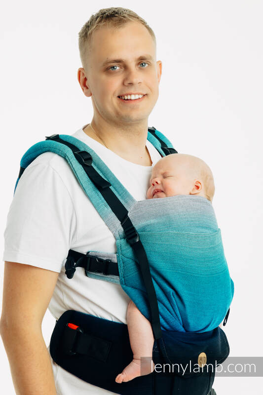 LennyUpGrade PRO - verstelbare draagzak, Maat Standaard, AIRGLOW  #babywearing