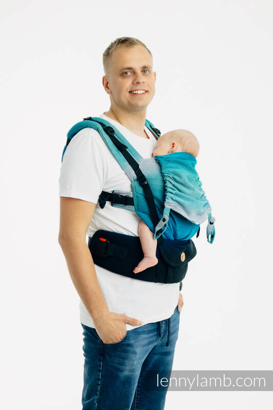 LennyUpGrade PRO - verstelbare draagzak, Maat Standaard, AIRGLOW  #babywearing