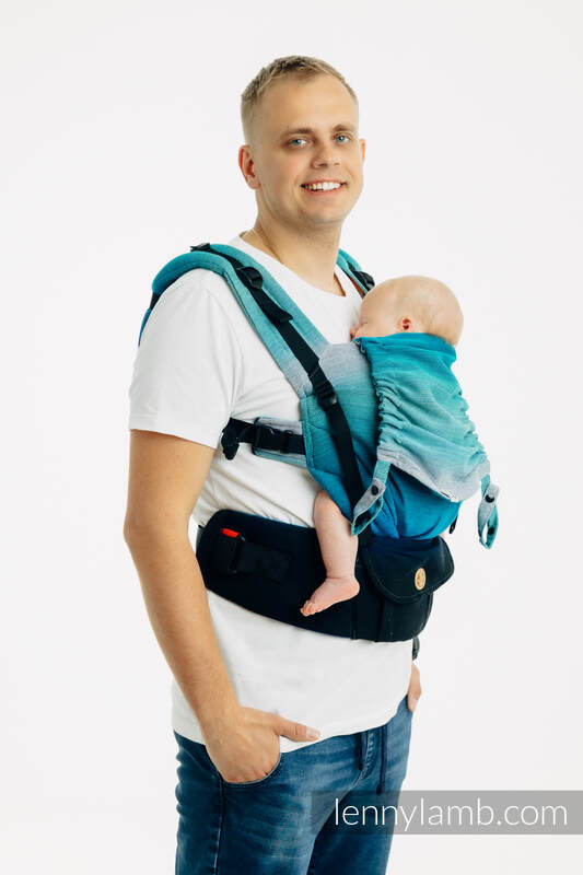 LennyUpGrade PRO - verstelbare draagzak, Maat Standaard, AIRGLOW  #babywearing