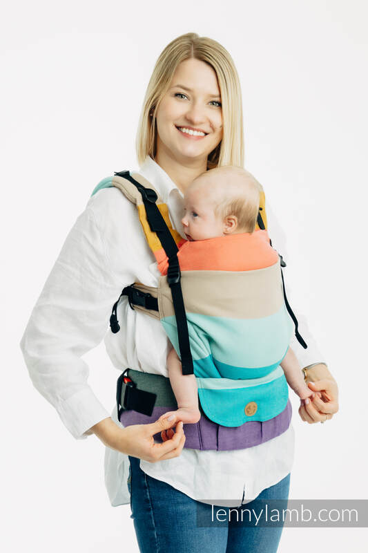 LennyUpGrade PRO Carrier, Standard Size, broken-twill weave 100% cotton - PASTELS  #babywearing
