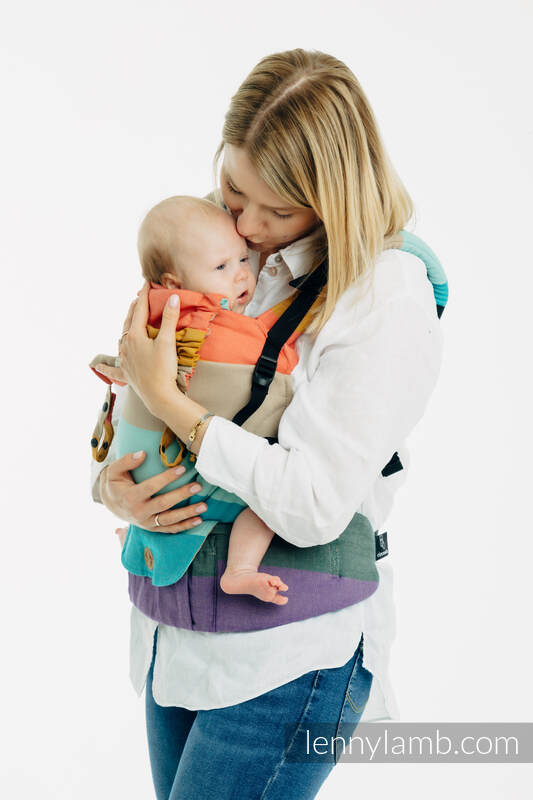 LennyUpGrade PRO Carrier, Standard Size, broken-twill weave 100% cotton - PASTELS  #babywearing